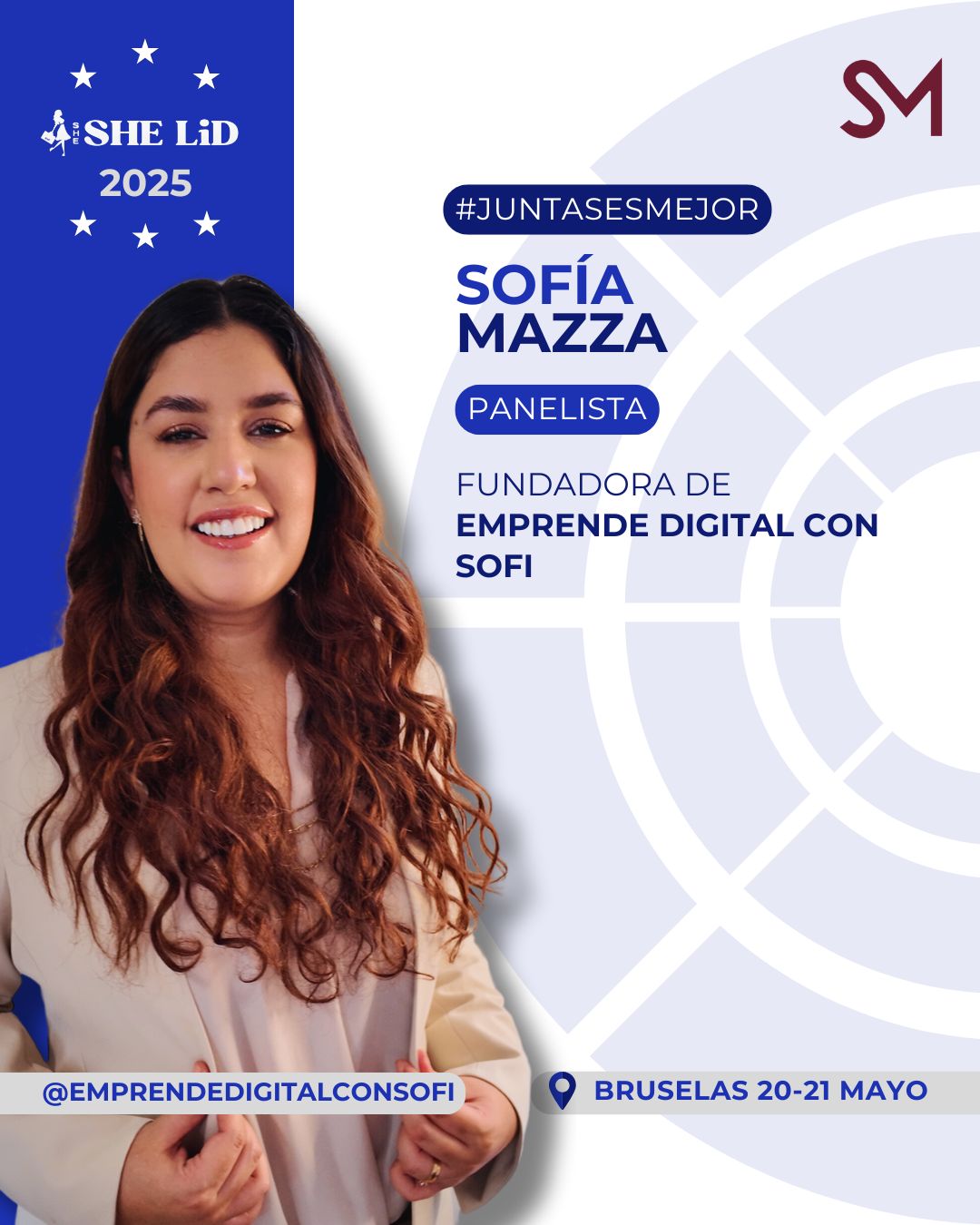 Banner Sofía Mazza 2025.