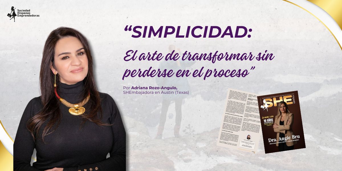 Simplicidad el arte de transformar