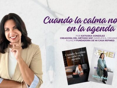 Cuando la calma no cabe en la agenda Por Katiuska González