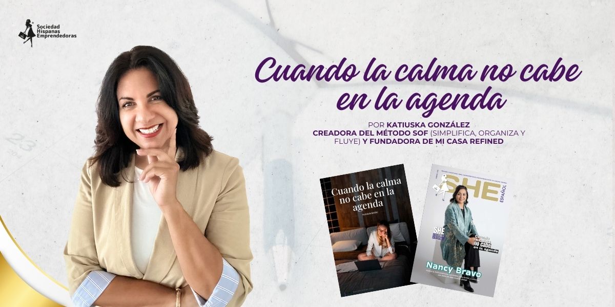 Cuando la calma no cabe en la agenda Por Katiuska González